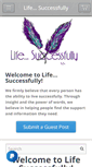 Mobile Screenshot of lifesuccessfully.com