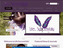 Tablet Screenshot of lifesuccessfully.com